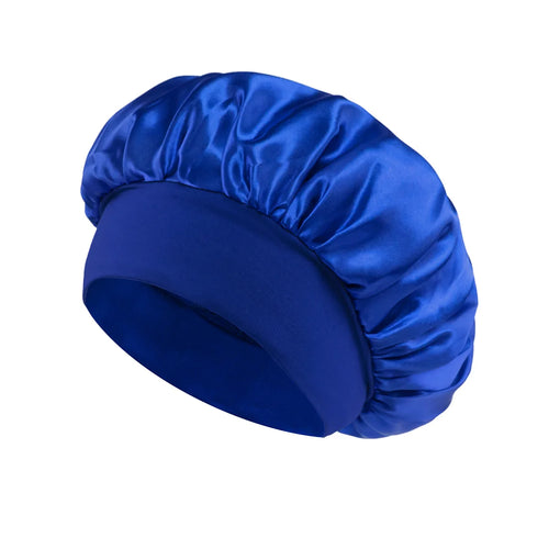 Large Satin Bonnet,Silk Bonnet Hair Wrap for Sleeping, Sleep Cap With