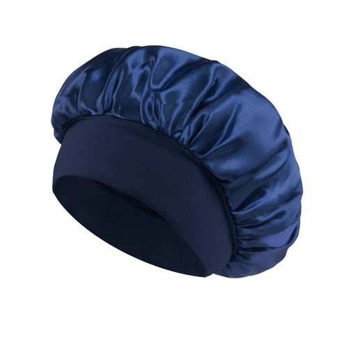 Large Satin Bonnet,Silk Bonnet Hair Wrap for Sleeping, Sleep Cap With