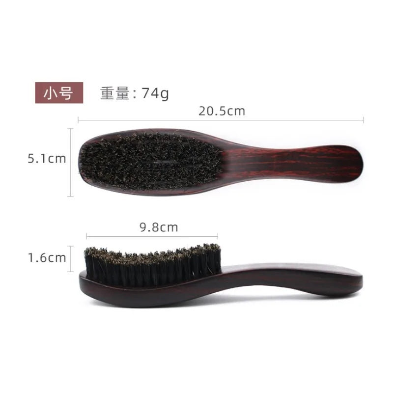 Wave Brush Curve 360 Wave Brush Medium Texture Boar Bristles and Nylon