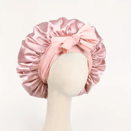 Satin Bonnet Silk Bonnet Adjustable Bonne For Sleeping Hair Bonnet